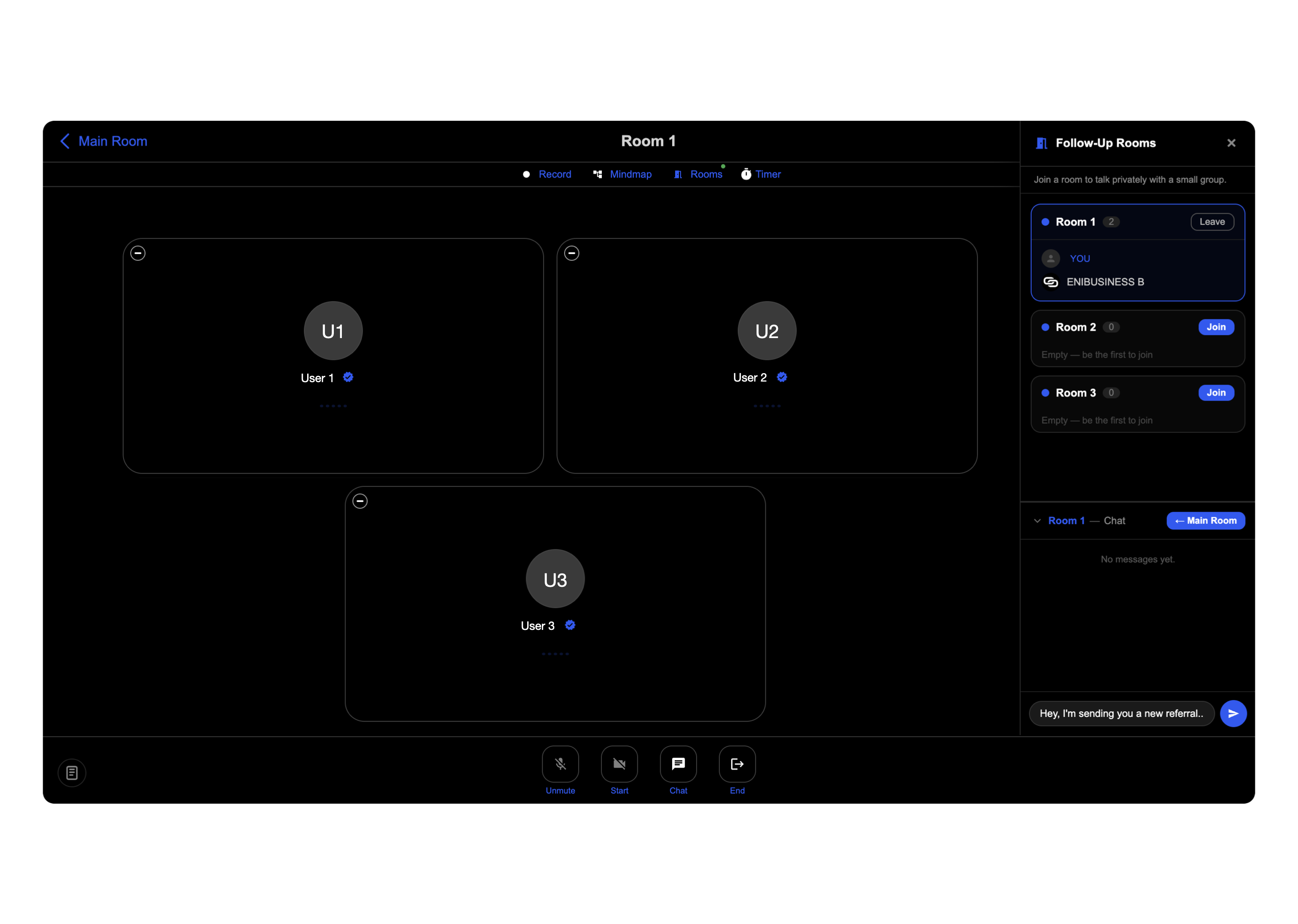 Follow-Up Rooms video feature preview